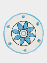 Les Ottomans Floral-Print Ceramic Dessert Plate