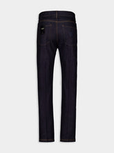 Fendi Dark Blue Selleria Straight-Leg Jeans