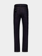 Fendi Dark Blue Selleria Straight-Leg Jeans