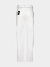 Fendi White Selleria Straight-Leg Jeans