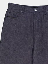 Fendi Dark Blue Straight-Cut Denim Jeans