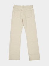 Fendi Ivory Selleria Denim Jeans