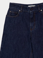 Fendi Dark Blue Long Jeans