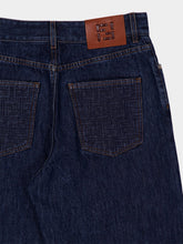 Fendi Dark Blue Long Jeans