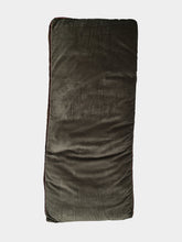 Madam Stoltz Grey and Black Cotton Velvet Mattress
