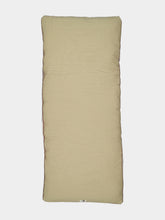 Madam Stoltz Mustard and Sand Cotton Velvet Mattress