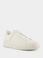 Balmain White B-Court Calfskin Trainers