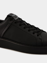 Balmain Black B-Court Calfskin Trainers