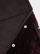 Fendi Dark Purple Sheepskin Gilet