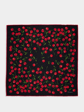 Dolce & Gabbana Cherry-Print Twill Scarf