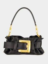 Balmain Black Mini Anthem Bag in Calfskin Leather
