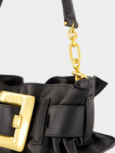 Balmain Black Mini Anthem Bag in Calfskin Leather