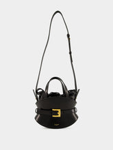 Balmain Black Shuffle Mini Leather Bag