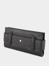 Balmain Black Anthem Calfskin Clutch Bag