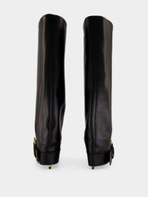Balmain Black Anthem Calfskin Boots