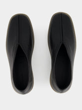 Lemaire Black Low-Top Linoleum Piped Leather Sneakers