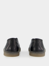 Lemaire Black Low-Top Linoleum Piped Leather Sneakers