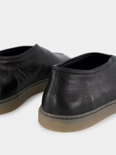 Lemaire Black Low-Top Linoleum Piped Leather Sneakers