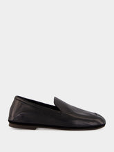 Lemaire Black Leather Outdoor Slippers