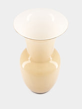 Venini Beige Opalino 42 Glass Vase