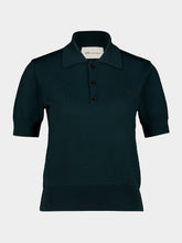 Ami Paris Bottle Green Ami De Coeur Polo