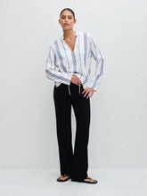 Matteau Porto Stripe Fisherman Popover Shirt