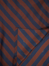 Fendi Brown Pequin Silk Midi Skirt