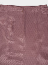 Fendi Mauve Pink FF Silk Skirt
