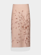 Fendi Pink Embroidered Tulle Skirt
