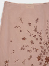 Fendi Pink Embroidered Tulle Skirt