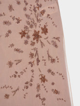 Fendi Pink Embroidered Tulle Skirt