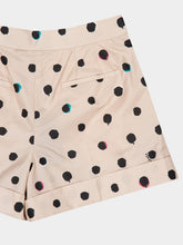 Fendi Mou Dots Silk Shorts
