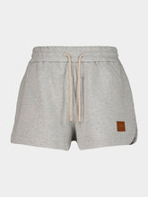 Fendi Grey Cotton Jersey Shorts