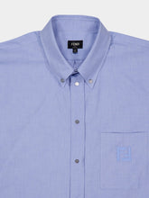 Fendi Airforce Blue Cotton Shirt