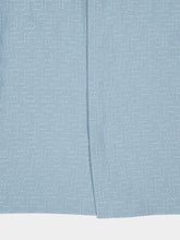 Fendi Light Blue FF Jacquard Shirt