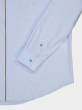 Fendi Light Blue Cotton Oxford Shirt
