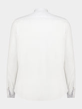 Fendi White Poplin Mandarin Collar Shirt