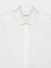 Fendi White Cotton Poplin Slim-Fit Shirt