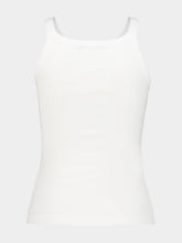 Fendi White Cotton Slim-Fit Tank Top