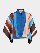 Fendi Multicolour Striped Silk Shirt