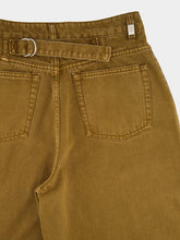 Ami Paris Hazelnut Cotton Wide Bermuda Shorts