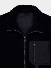 Fendi Black Virgin Wool Teddy Vest