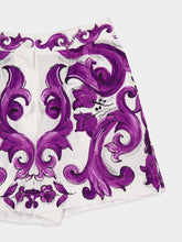 Dolce & Gabbana Majolica-Print Mediterraneo Cotton Shorts