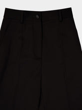 Dolce & Gabbana Black Tailored Wool Gabardine Tuxedo Pants