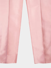 Dolce & Gabbana Pink Silk Shantung Trousers