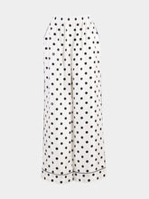 Dolce & Gabbana Silk Polka-Dot Pajama Pants