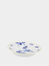 Bitossi Floral Motif Porcelain Oval Platter