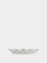 Bitossi Floral Motif Porcelain Oval Platter