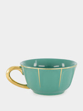 Bitossi Green Tea Cup with Saucer
