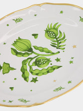 Bitossi La Tavola Scomposta Porcelain Oval Platter